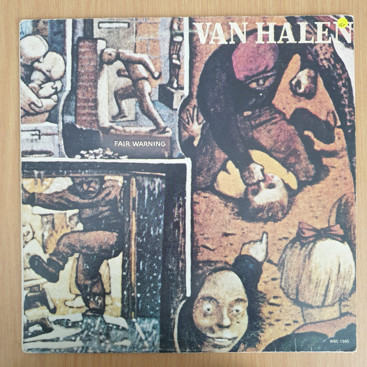 Van Halen – Fair Warning - Vinyl LP Record - Very-Good+ Quality (VG+) (verygoodplus)  (D)