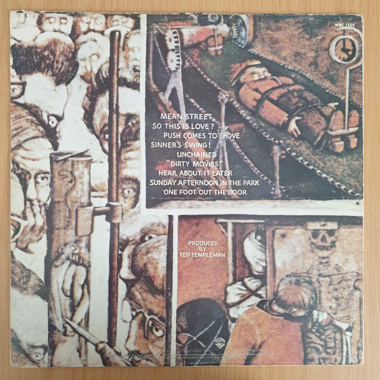 Van Halen – Fair Warning - Vinyl LP Record - Very-Good+ Quality (VG+) (verygoodplus)  (D)