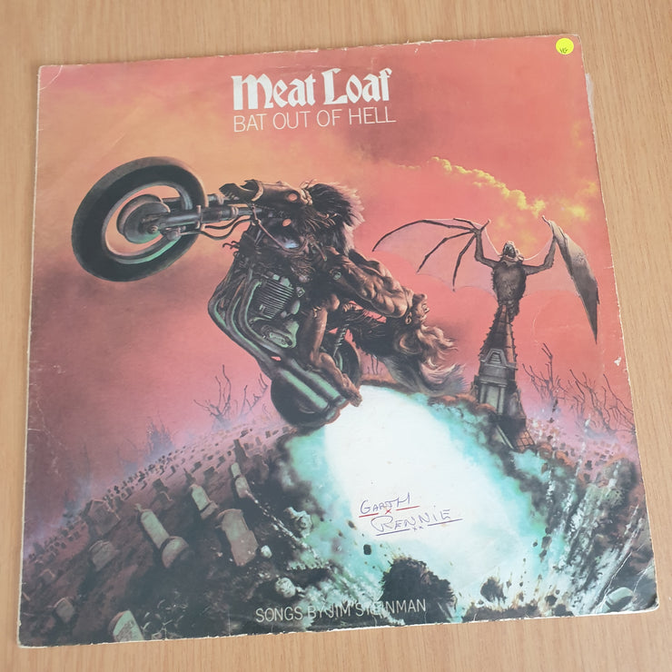Meat Loaf – Bat Out Of Hell - Vinyl LP Record - Very-Good Quality (VG)  (verry)