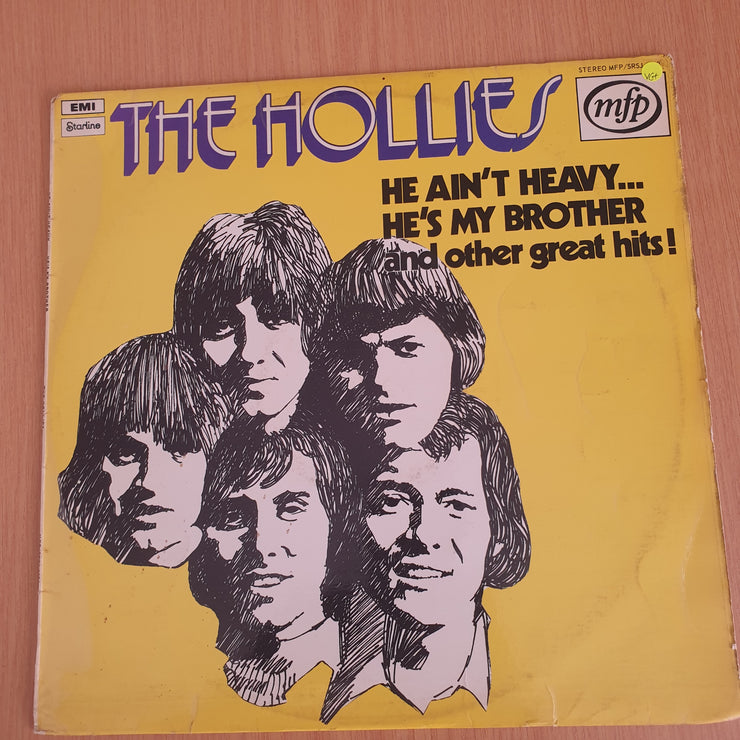 The Hollies ‎– He Ain't Heavy, He's My Brother - Vinyl LP Record - Very-Good+ Quality (VG+) (verygoodplus)