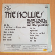 The Hollies ‎– He Ain't Heavy, He's My Brother - Vinyl LP Record - Very-Good+ Quality (VG+) (verygoodplus)