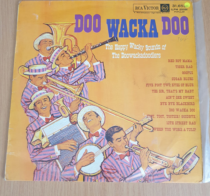The Doowackadoodlers – Doo Wacka Doo (The Happy Wacky Sounds Of The Doowackadoodlers) - Vinyl LP Record - Very-Good+ Quality (VG+) (verygoodplus)