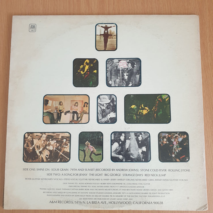 Humble Pie – Rock On - Vinyl LP Record - Very-Good+ Quality (VG+) (verygoodplus)