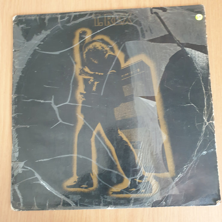 T. Rex - Electric Warrior - Vinyl LP Record - Very-Good- Quality (VG-) (minus)
