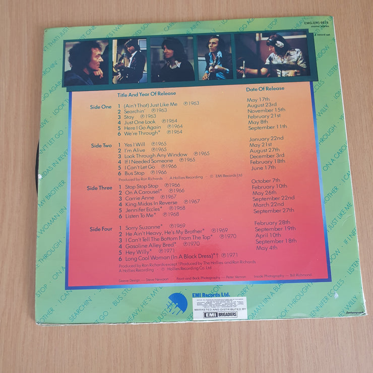 The Hollies - The History of The Hollies - Vinyl LP Record - Very-Good+ Quality (VG+) (verygoodplus)