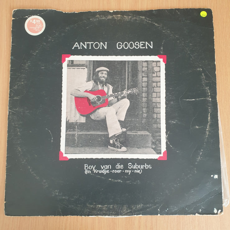 Anton Goosen – Boy Van Die Suburbs - Vinyl LP Record - Good+ Quality (G+) (gplus)