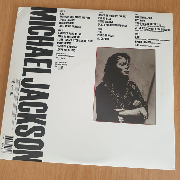 Michael Jackson – Bad 25 - Vinyl LP Record - Very-Good+ Quality (VG+) (verygoodplus)