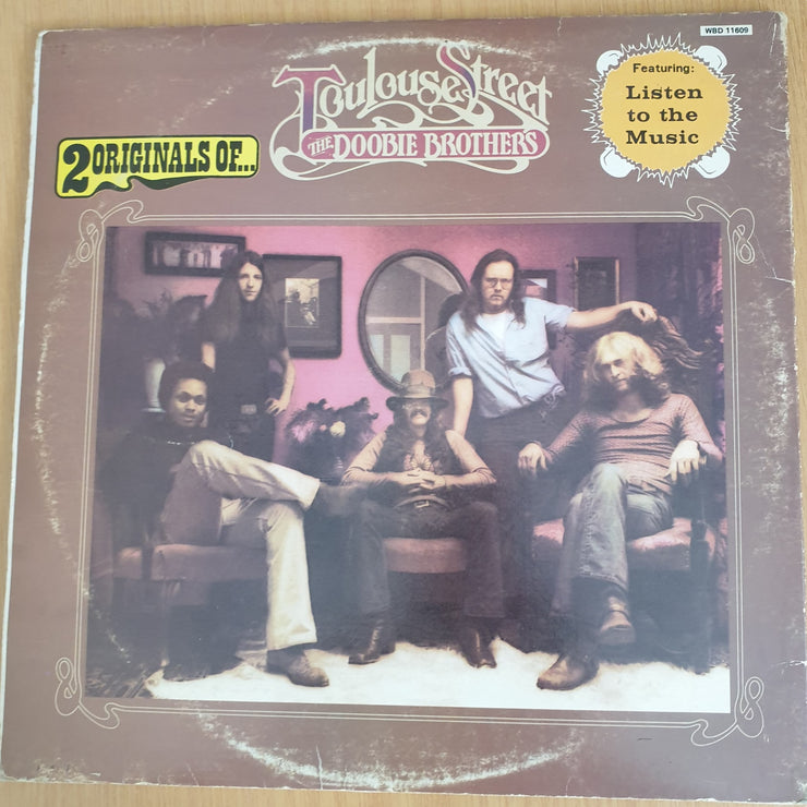 The Doobie Brothers – 2 Originals Of The Doobie Brothers - Closer Every Day & Listen to the Music -Double Vinyl LP Record (VG+)