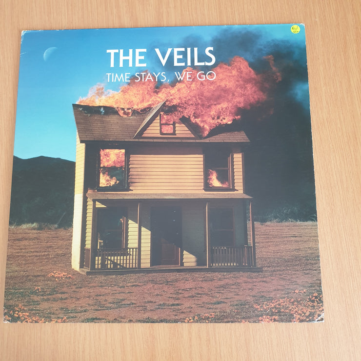 The Veils – Time Stays, We Go (Red Vinyl) - Vinyl LP Record - Very-Good+ Quality (VG+) (verygoodplus)