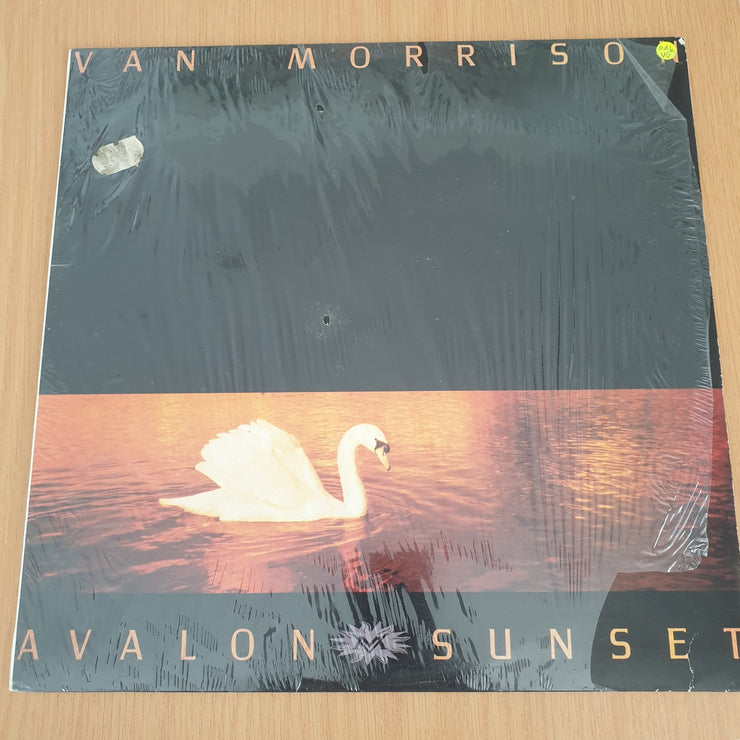 Van Morrison ‎– Avalon Sunset - Vinyl LP Record - Very-Good Quality (VG)  (verry)