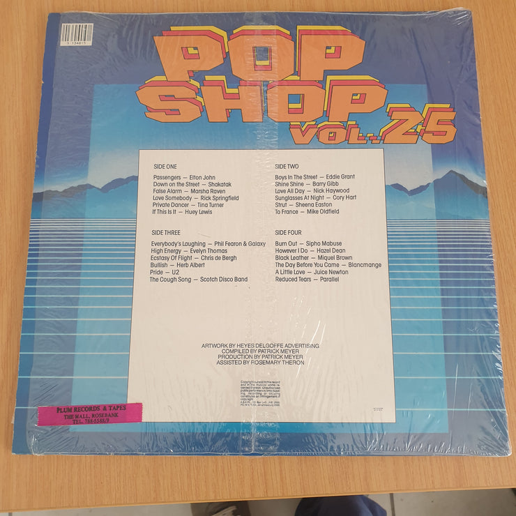 Pop Shop Vol 25 - Vinyl LP Record - Very-Good+ Quality (VG+) (verygoodplus)