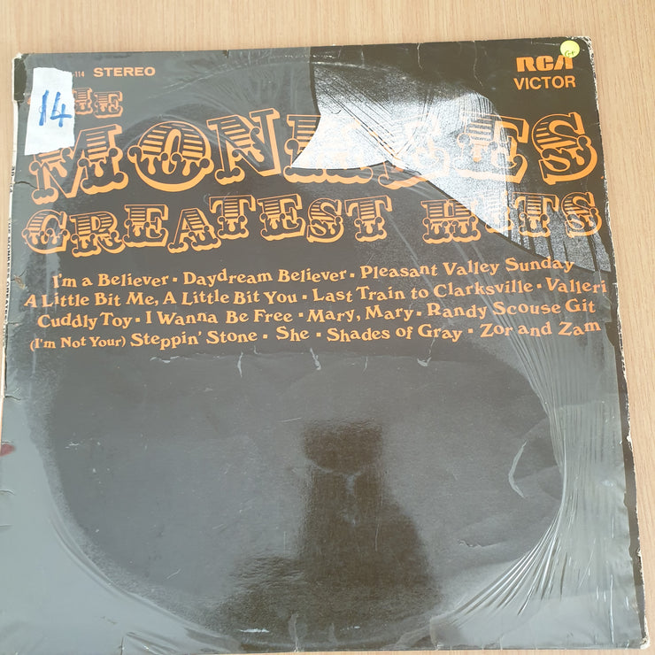 Monkees - Greatest Hits - Vinyl LP Record - Good+ Quality (G+) (gplus)