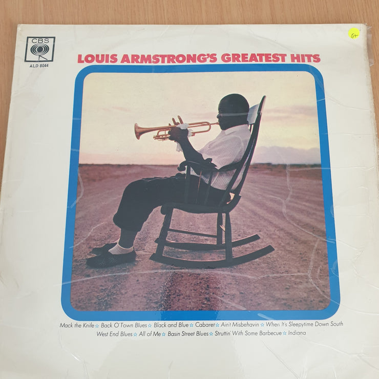 Louis Armstong's Greatest Hits - Vinyl LP Record - Good+ Quality (G+) (gplus)