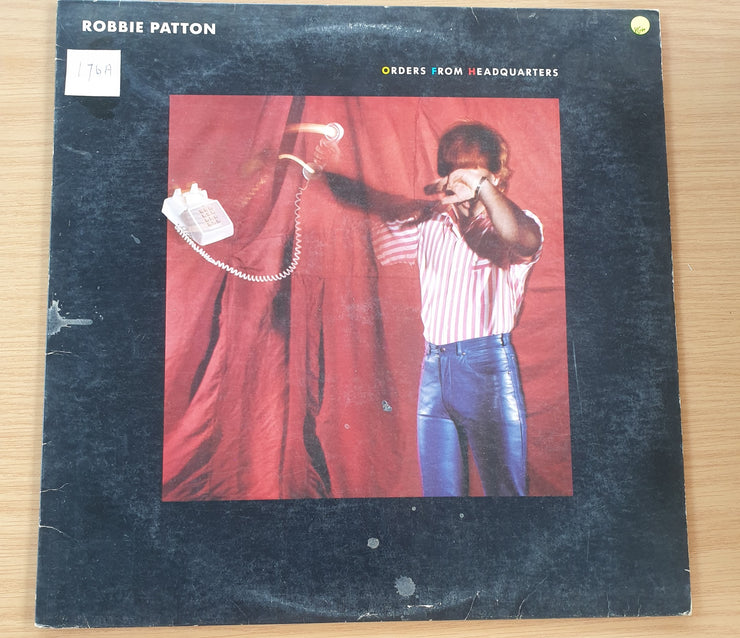 Robbie Patton – Orders From Headquarters – Vinyl LP Record - Very-Good+ Quality (VG+) (verygoodplus)