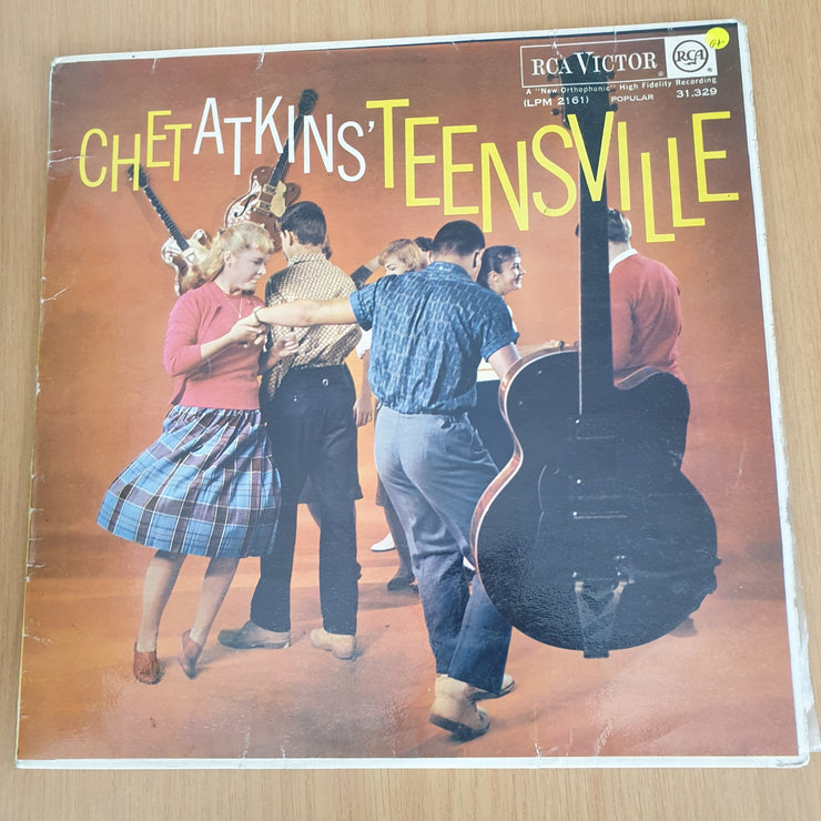 Chet Atkins – Chet Atkins' Teensville - Vinyl LP Record -  (G+)