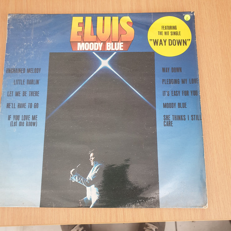 Elvis Presley – Moody Blue - Vinyl LP Record (VG)