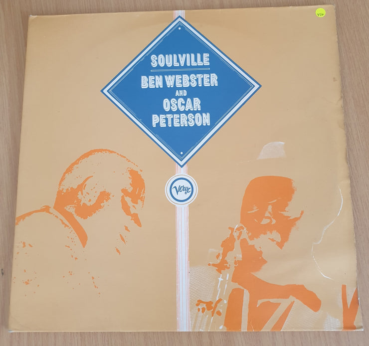 Ben Webster And Oscar Peterson – Soulville - Vinyl LP Record (VG+)