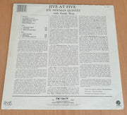 The Joe Newman Quintet Featuring Frank Wess – Jive At Five - Vinyl LP Record (VG)
