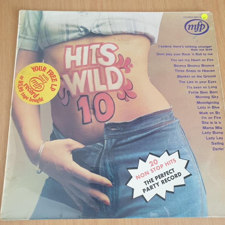 Hits Wild 10 - Vinyl LP Record (VG)
