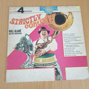 Will Glahe And His Orchestra ‎– Strictly Oompah - Vinyl LP Record (VG)
