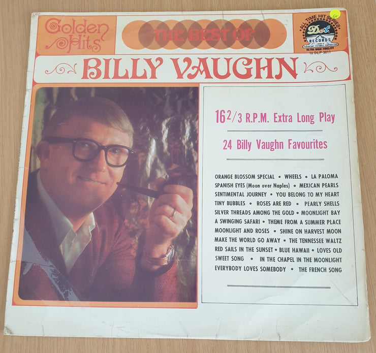BillY Vaughn - The Best Of - 16 &2/3 RPM – Vinyl LP Record  (G+)