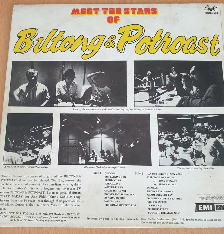 Biltong & Potroast - Meet the Stars  - Vinyl LP Record (VG)