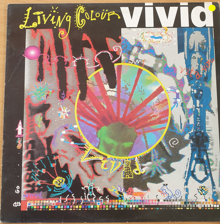 Living Colour – Vivid - Vinyl LP Record (VG+)