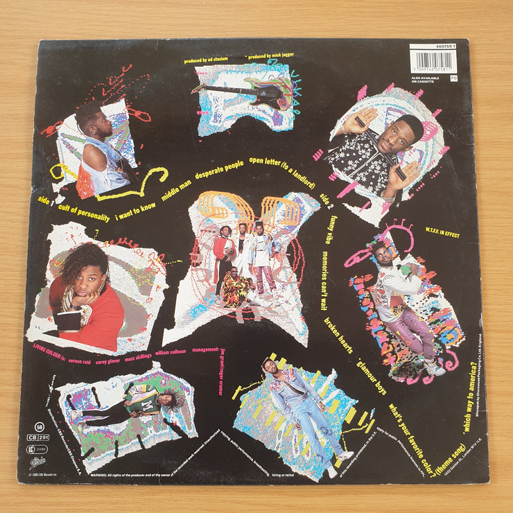 Living Colour – Vivid - Vinyl LP Record (VG+)