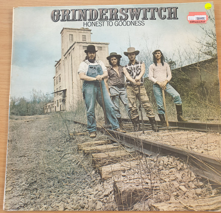 Grinderswitch – Honest To Goodness - Vinyl LP Record (VG+)