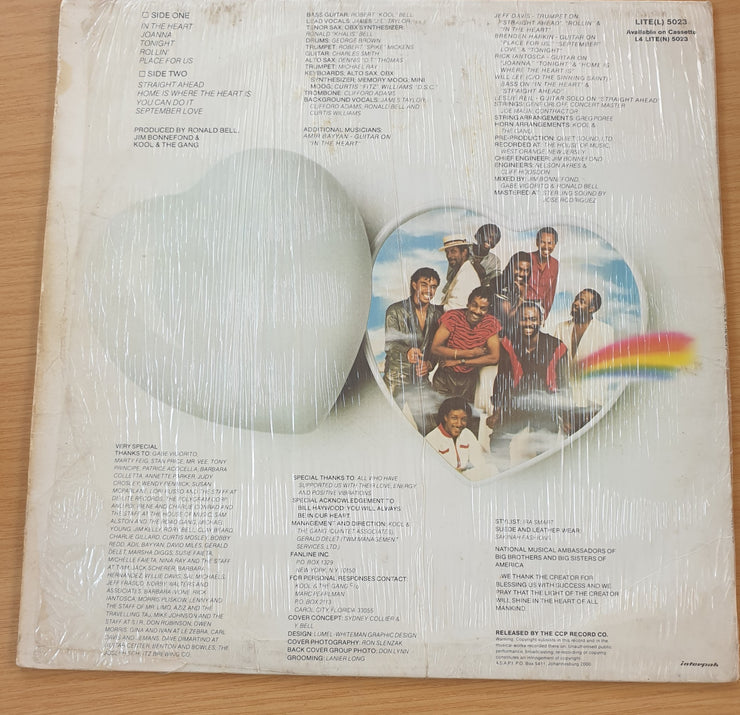 Kool & The Gang – In The Heart - Vinyl LP Record  (G+)