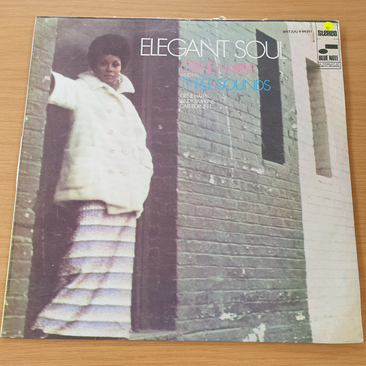 Gene Harris And His Three Sounds – Elegant Soul  - Vinyl LP Record (VG)