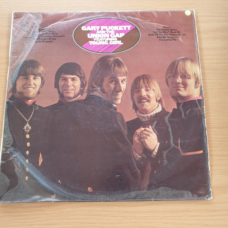 The Union Gap Featuring Gary Puckett – Young Girl – Vinyl LP Record  (VG-)