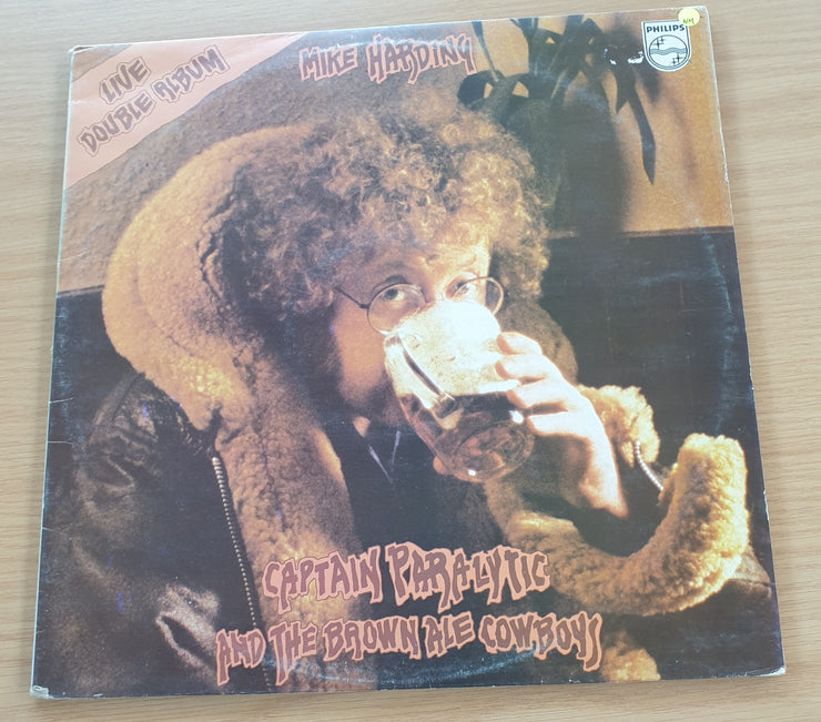Mike Harding – Captain Paralytic And The Brown Ale Cowboys – Double Vinyl LP Record  (VG+)