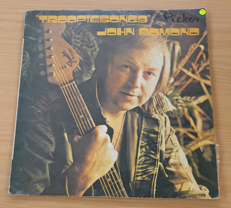 John Edmond - Troopiesongs (Rhodesia)- Vinyl LP Record (VG)