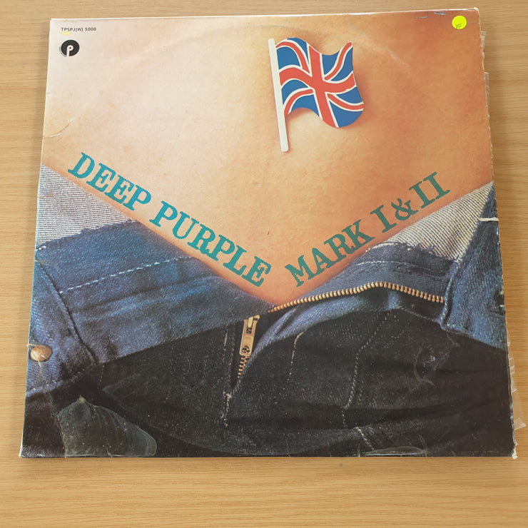 Deep Purple ‎– Mark I & II - Double Vinyl LP Record (VG)