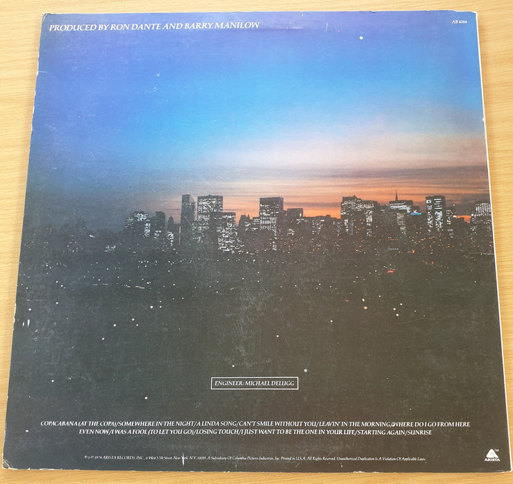 Barry Manilow - Even Now (USA) - Vinyl LP Record (VG)