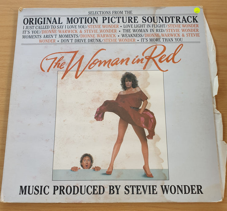 Stevie Wonder – The Woman In Red (From The Original Motion Picture Soundtrack)  - Vinyl LP Record (VG)