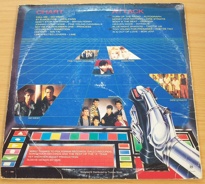 Chart Attack - Original Artists - Vinyl LP Record (VG) – C-Plan Audio