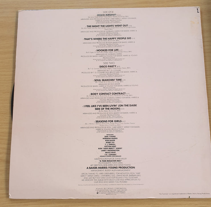 The Trammps – The Best Of The Trammps - Vinyl LP Record  (VG+)