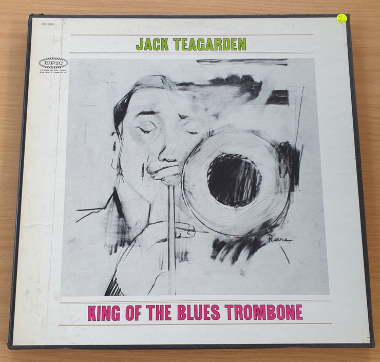 Jack Teagarden – King Of The Blues Trombone- 3x Vinyl LP Record Set (VG+) (Copy)