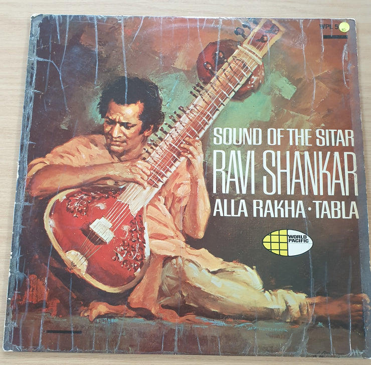 Ravi Shankar, Alla Rakha – Sound Of The Sitar - Vinyl LP Record (VG)