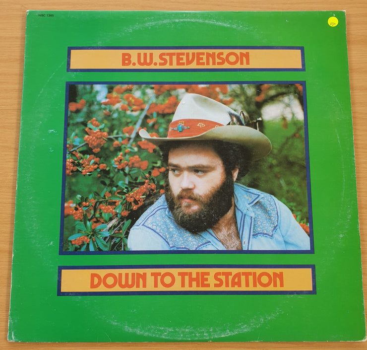 B.W. Stevenson – Down To The Station – Vinyl LP Record  (VG+)