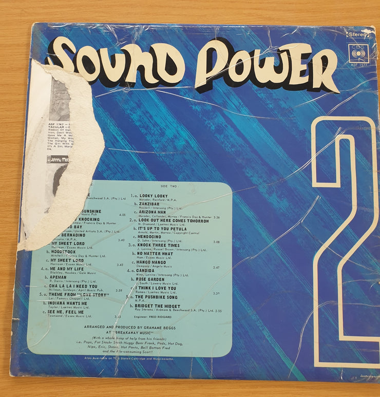 Sound Power 2 – Vinyl LP Record  (VG-)