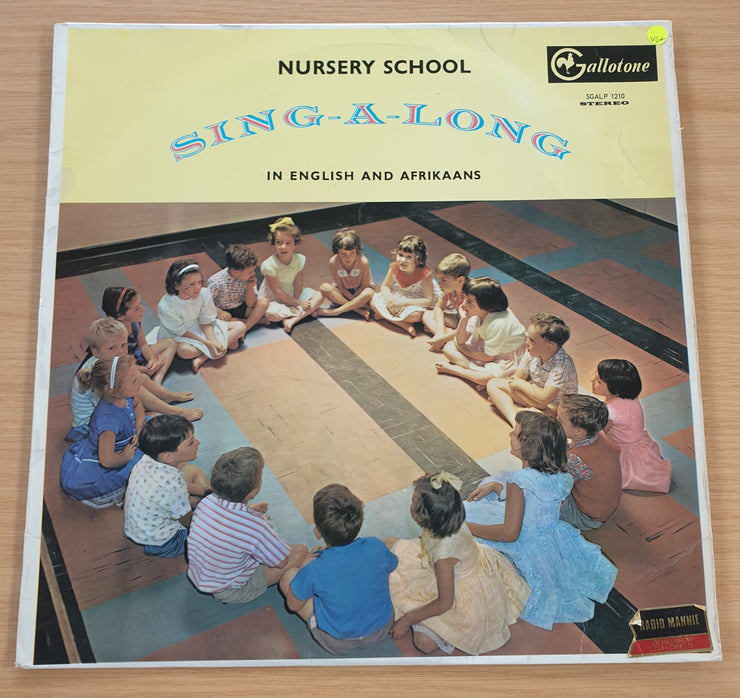 Archie Silansky - Nursery School Sing a Long - in English and Afrikaans – Vinyl LP Record  (VG+)