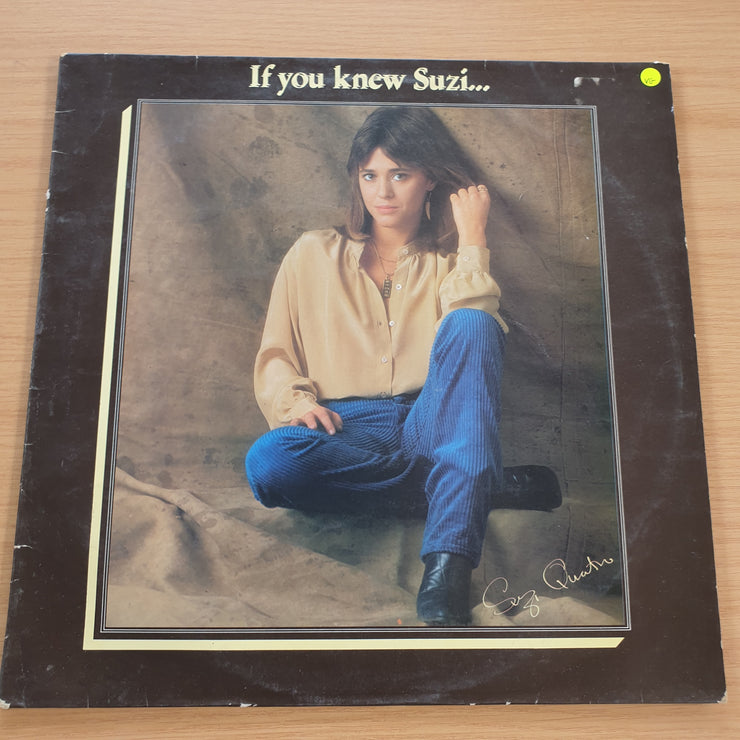 Suzi Quatro ‎– If You Knew Suzi... -  Vinyl LP Record (VG)