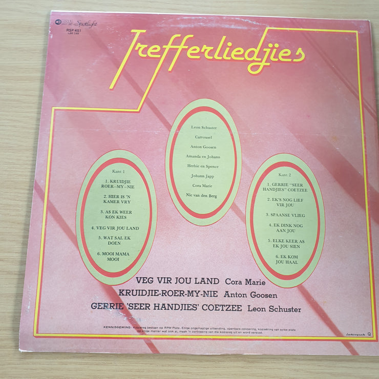 Trefferliedjies (Aton Goosen, Cora Marie...) - Vinyl LP Record  (VG+)
