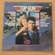 Top Gun (Original Motion Picture Soundtrack - Vinyl LP Record - Very-Good+ Quality (VG+) (verygoodplus)