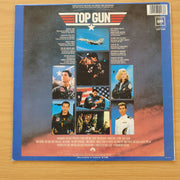 Top Gun (Original Motion Picture Soundtrack - Vinyl LP Record - Very-Good+ Quality (VG+) (verygoodplus)