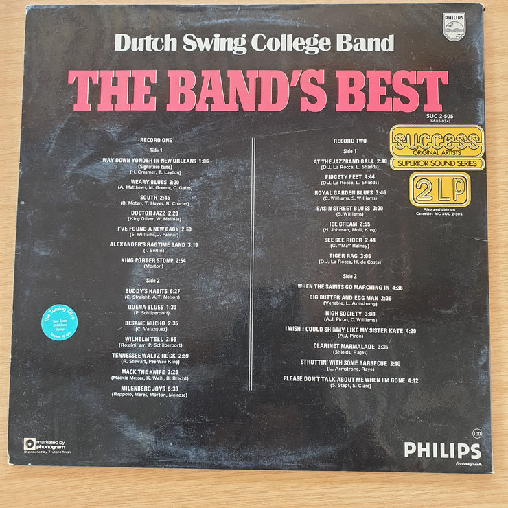 Dutch Swing College Band – The Band's Best (Success Original Artists)  - Double Vinyl LP Record  (VG+)