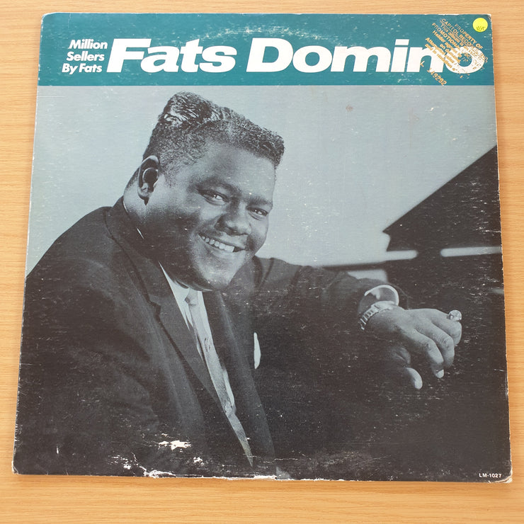 Fats Domino – Million Sellers By Fats - Vinyl LP Record (VG+)